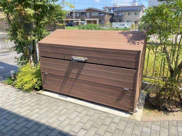 敷地内ゴミ捨て場