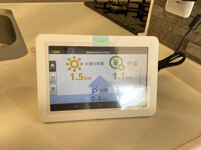 太陽光売電確認用パネル