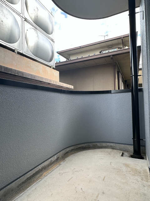 北側バルコニー