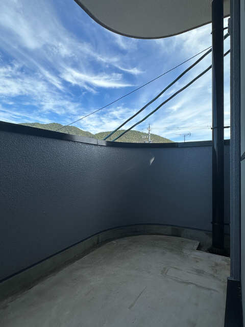 北側バルコニー