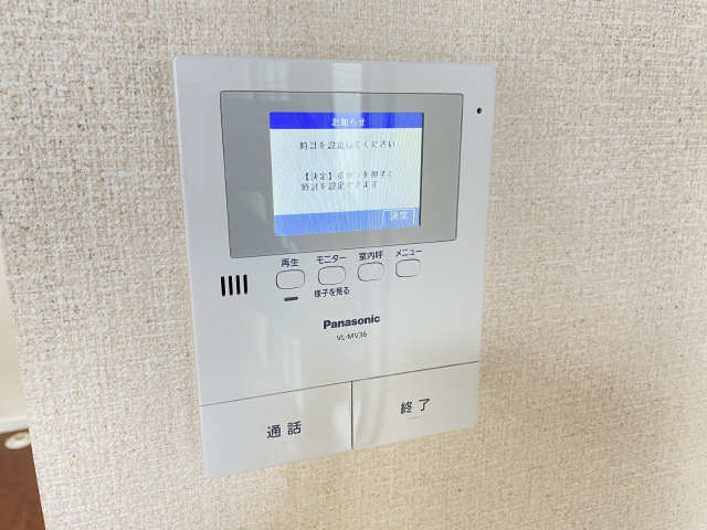 モニター付きインターホン