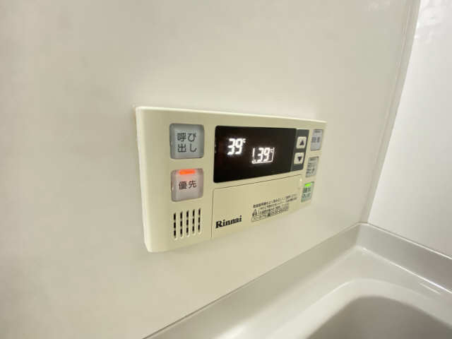 追い焚き機能パネル