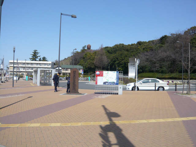 名鉄聚楽園駅ロータリー