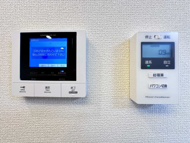 モニター付きインターホン