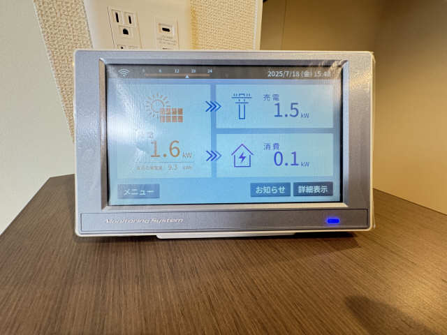 発電液晶パネル