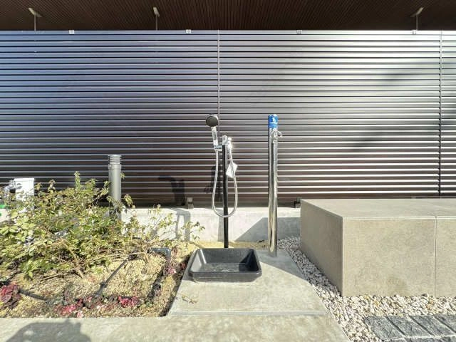 ペット足洗い場