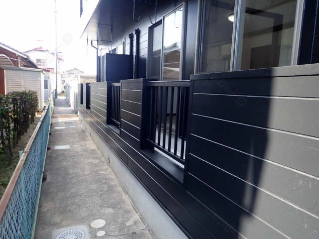 建物南側通路