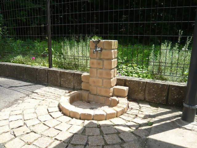 ペット足洗い場