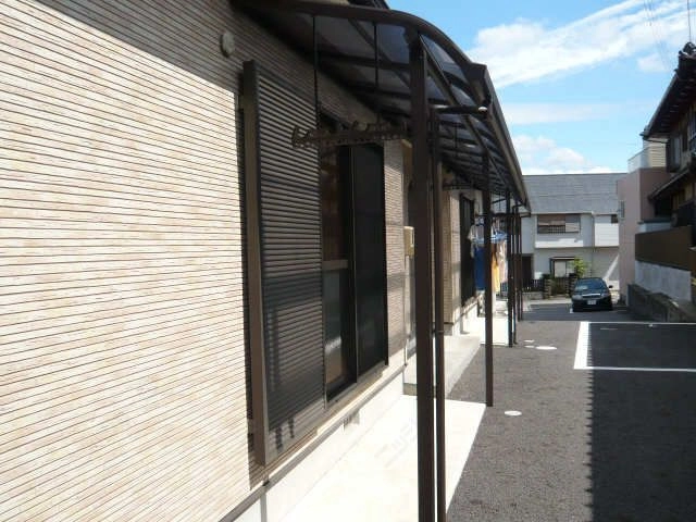 洗濯物干し場