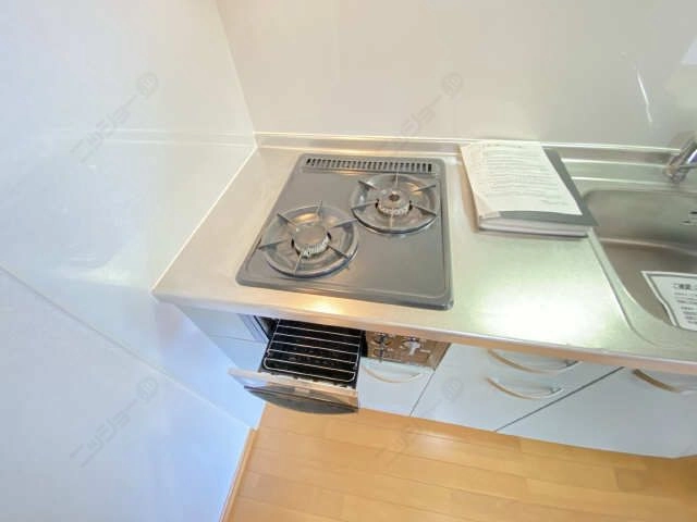 2口ガスコンロ(グリル付)