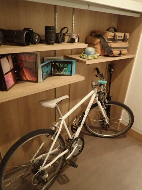 土間収納(サイクル&カメラ)