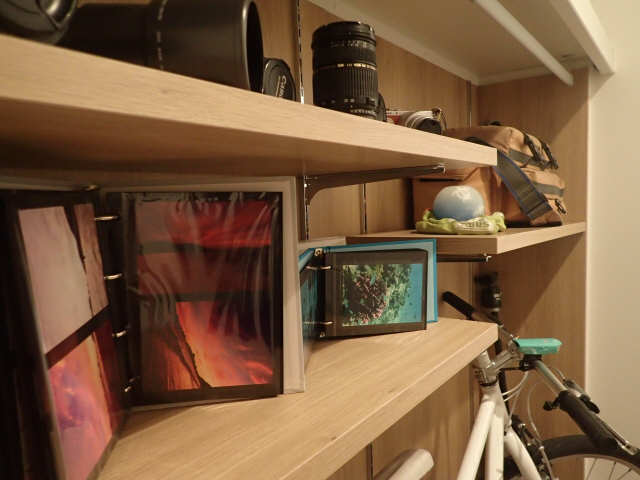 土間収納（サイクル＆カメラ）