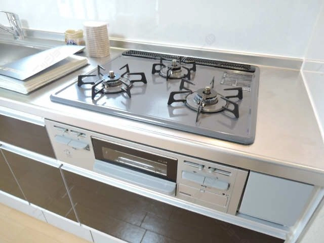 ３口コンロ＆グリル