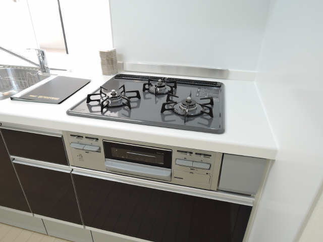 ３口コンロ＆グリル