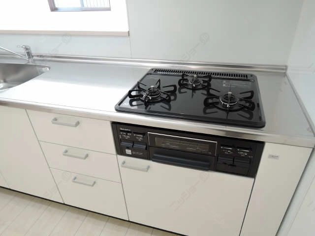 ３口ガスコンロ＆グリル