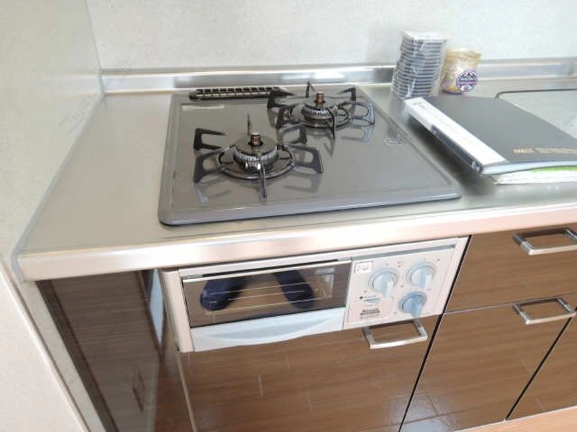 ２口コンロ＆グリル