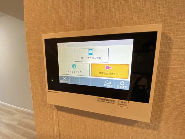 モニター付きインターホン