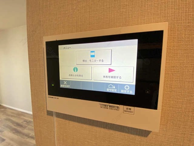 モニター付きインターホン