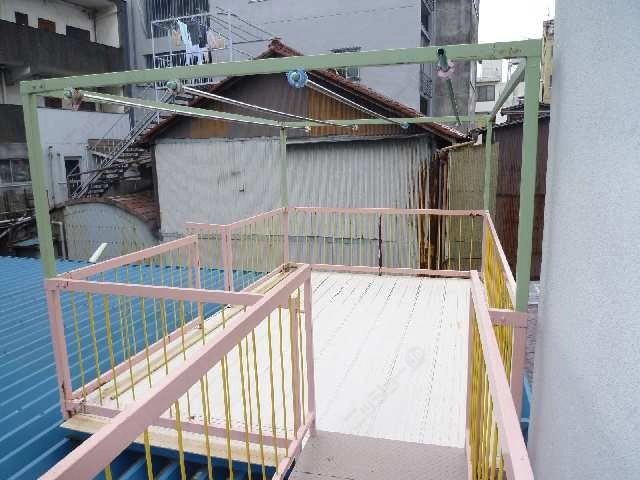 洗濯物干し場２F