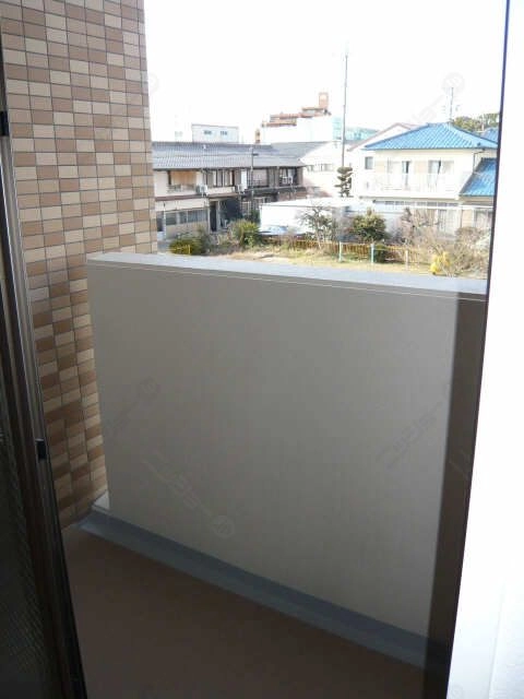 北側バルコニー