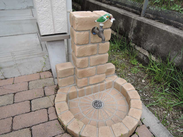 ペット足洗い場