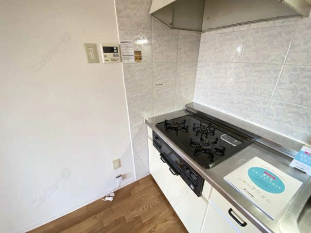 ３口ガスコンログリル付