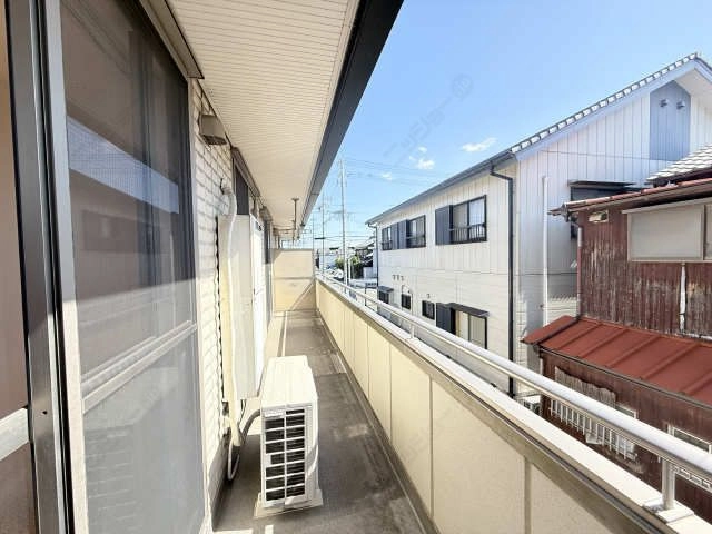 広々バルコニー