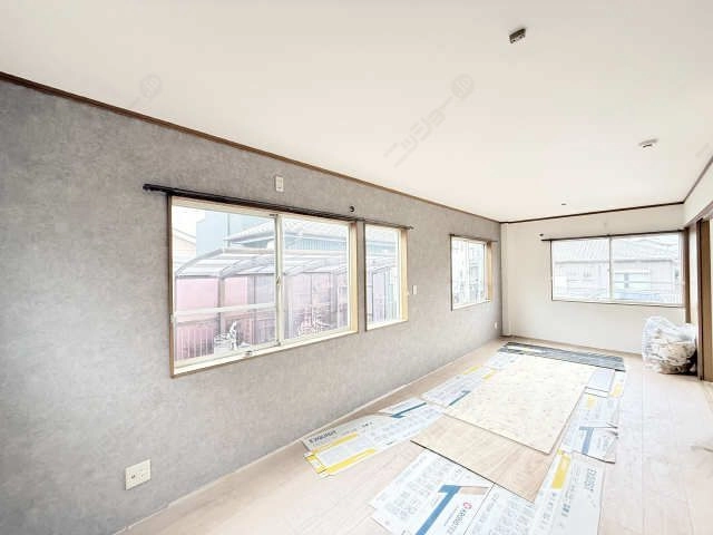 工事中リビング