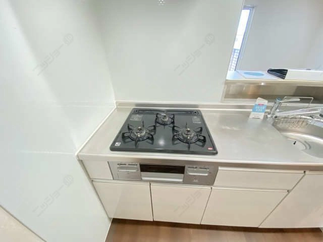 ３口グリル付コンロ