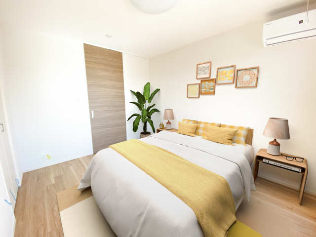 寝室家具設置イメージ