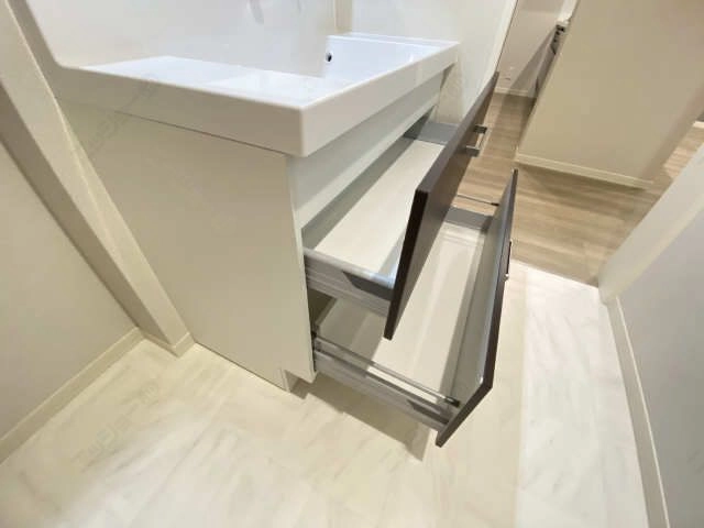 洗面2段式引出収納