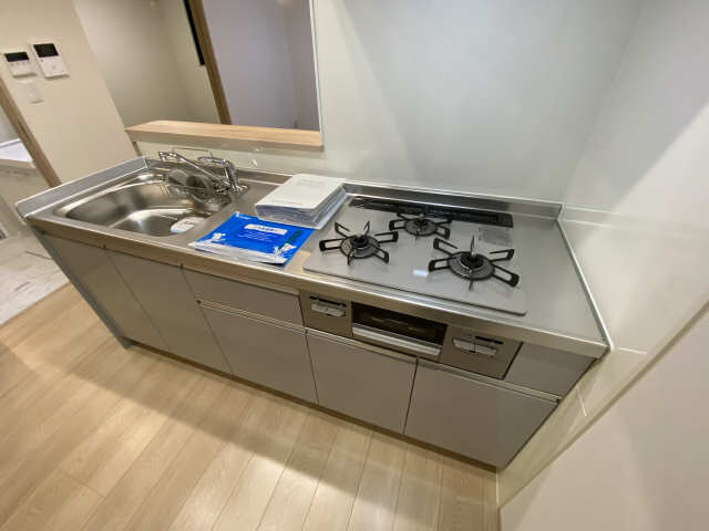 ３口グリル付コンロ