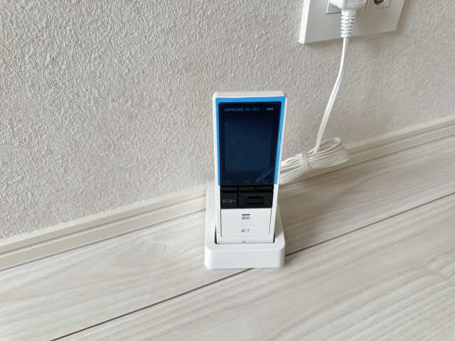 モニター付きインターホン子機