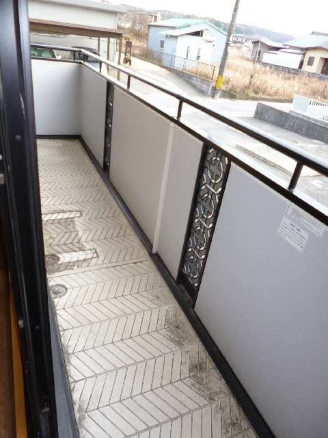 南側ベランダ