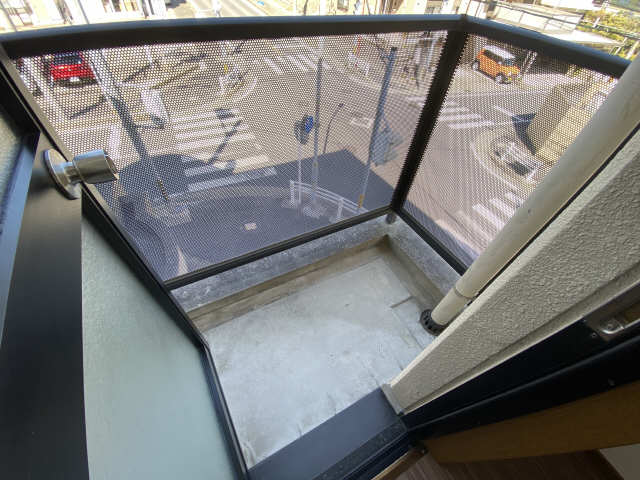 北側バルコニー