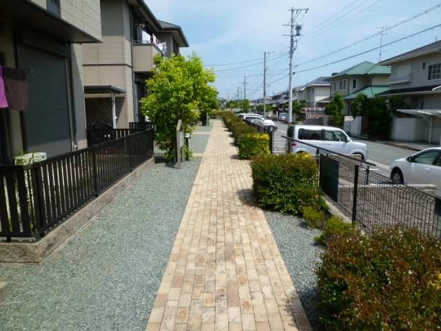 通路、植樹