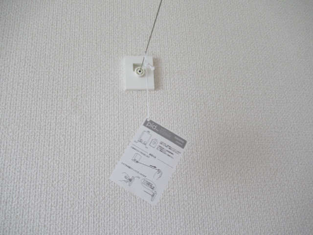 物干用ワイヤー受け側