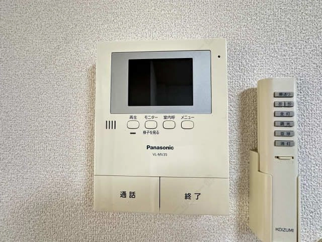 モニター付きインターホン