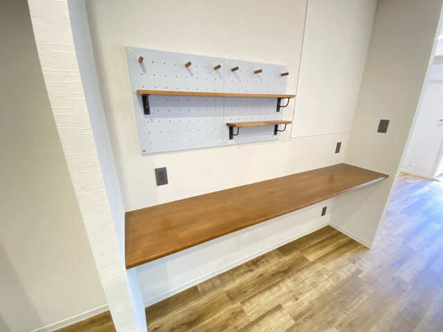 キッチン横作業台