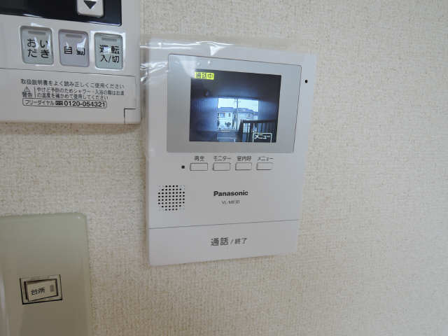 モニター付きインターホン