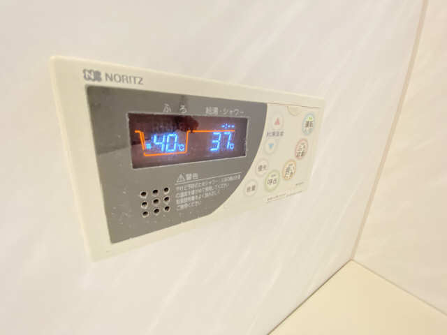 追い焚き機能パネル