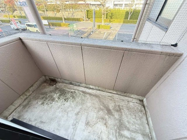 北側バルコニー