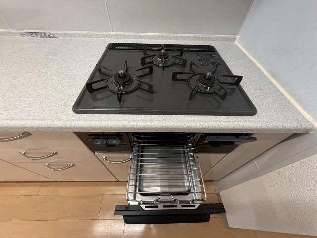 3口ガスコンロ