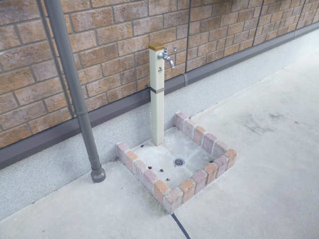 ペット用足洗い場