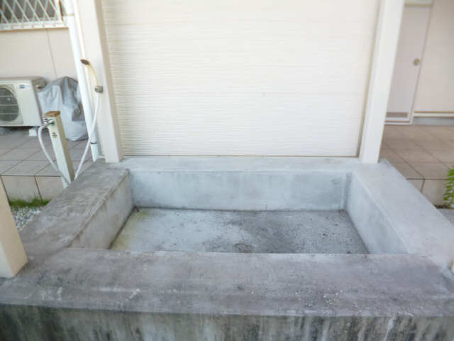 ペット足洗い場