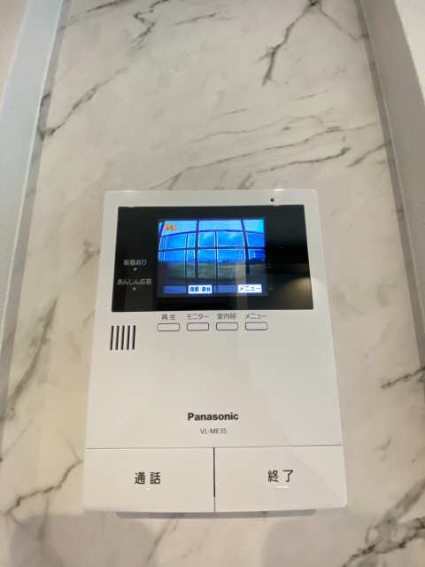 モニター付きインターホン