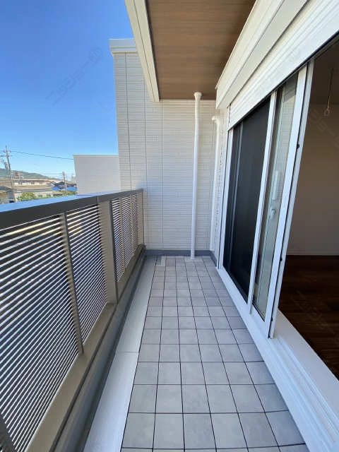 北側バルコニー