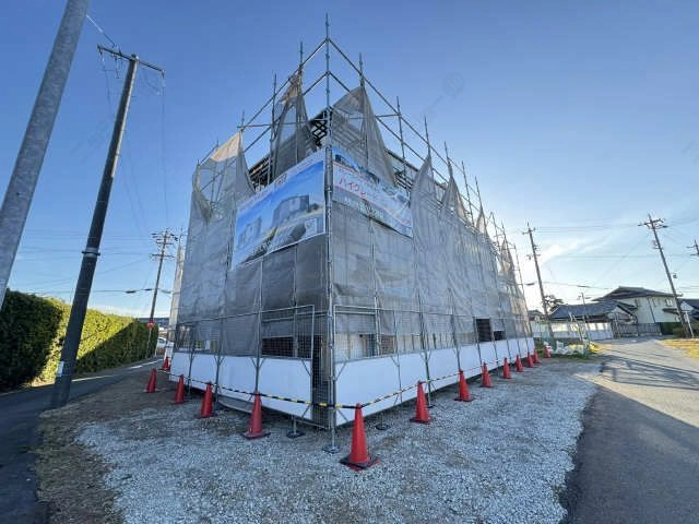 建築現場（北東面）