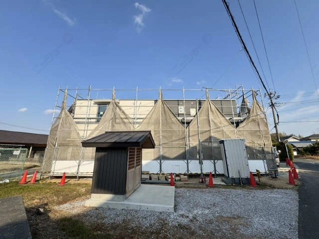 建築現場（南西面）