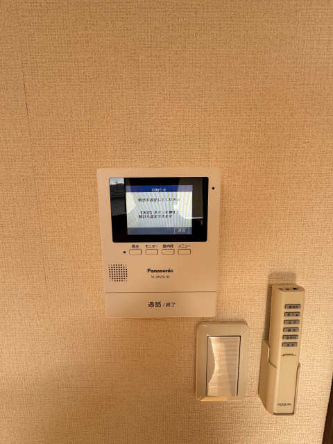 モニター付きインターホン